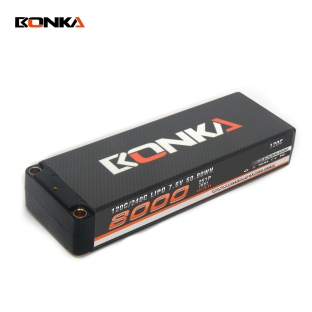 BONKA 8000mAh 120C 2S 7.6V HV Hardcase Lipo Battery